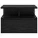 Noptieră Suspendată 2 pcs Stejar Negru 40 x 31 x 28 cm - WALTI WALTI