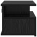 Noptieră Suspendată 2 pcs Stejar Negru 40 x 31 x 28 cm - WALTI WALTI