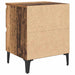 Dulap de noapte Lemn vechi 40 x 35 x 50 cm Lemn compozit - WALTI WALTI