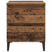 Dulap de noapte Lemn vechi 40 x 35 x 50 cm Lemn compozit - WALTI WALTI