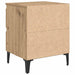 Dulap de noapte stejar artizanal 40 x 35 x 50 cm Lemn compozit - WALTI WALTI