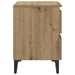 Dulap de noapte stejar artizanal 40 x 35 x 50 cm Lemn compozit - WALTI WALTI