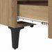 Dulap de noapte 2 pcs stejar artizanal 40 x 35 x 50 cm - WALTI WALTI