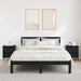 Dulap de noapte 2 pcs Stejar negru 40 x 35 x 50 cm - WALTI WALTI