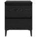Dulap de noapte 2 pcs Stejar negru 40 x 35 x 50 cm - WALTI WALTI