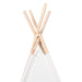 Cort Teepee Altele Alb Mediu Poliester - WALTI WALTI