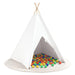 Cort Teepee Altele Alb Mediu Poliester - WALTI WALTI