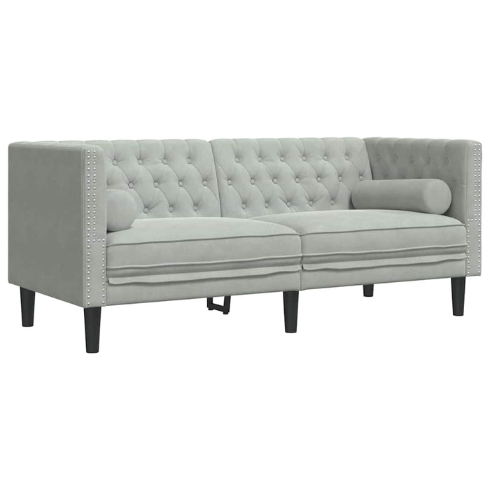 Canapea pentru living 3 pcs Gri deschis 194 x 74,5 x 70,5 cm - WALTI WALTI