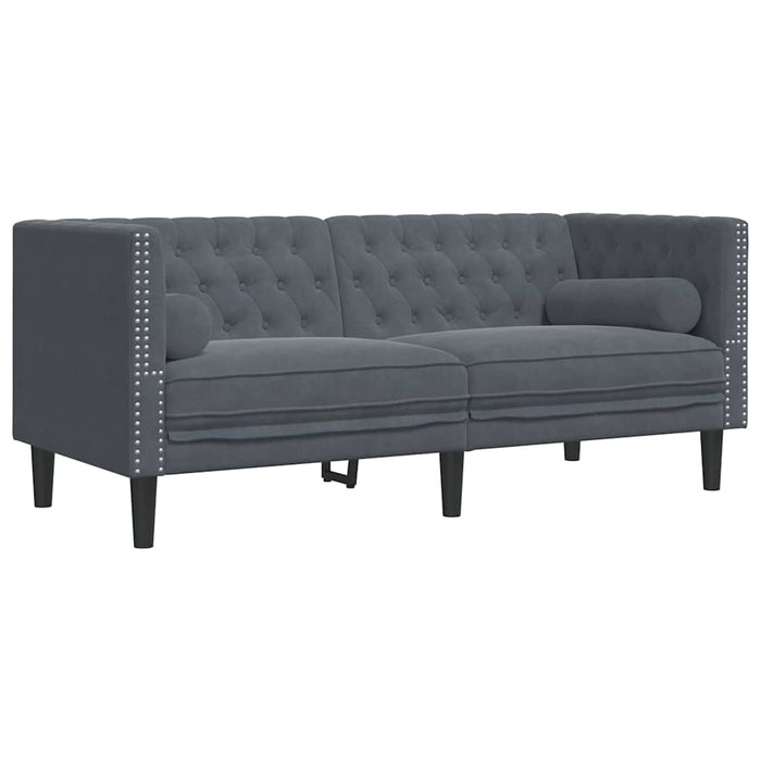 Canapea pentru living 3 pcs Gri închis 194 x 74,5 x 70,5 cm - WALTI WALTI