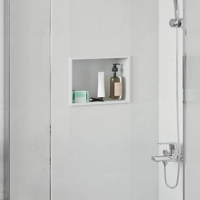 Nisă de Duș Alb 30 x 20 x 9,5 cm Oţel inoxidabil - WALTI WALTI
