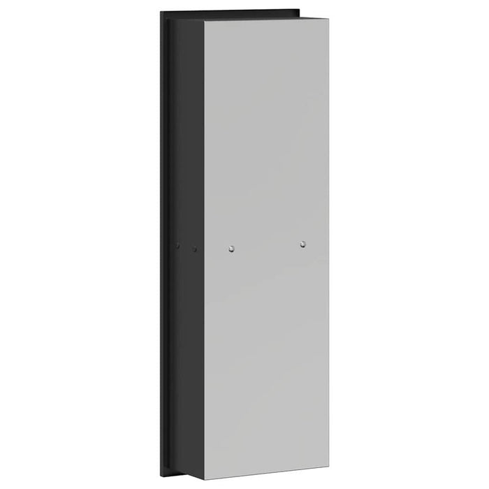 Nisă de Duș Negru 60 x 20 x 9,5 cm Oţel inoxidabil - WALTI WALTI