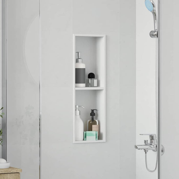 Nisă de Duș Alb 60 x 20 x 9,5 cm Oţel inoxidabil - WALTI WALTI
