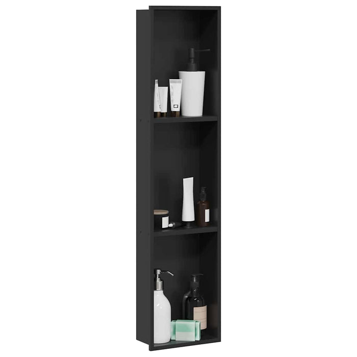 Nisă de Duș Negru 90 x 20 x 9,5 cm Oţel inoxidabil - WALTI WALTI