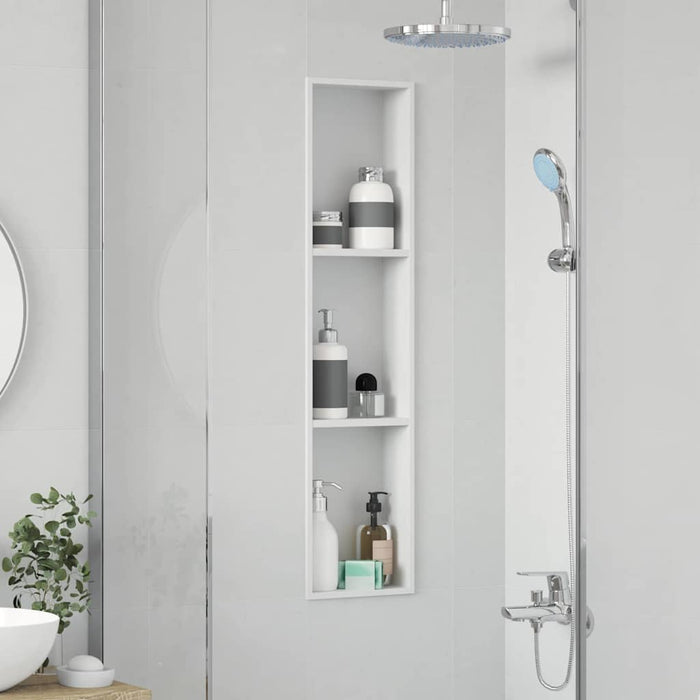 Nisă de Duș Alb 90 x 20 x 9,5 cm Oţel inoxidabil - WALTI WALTI