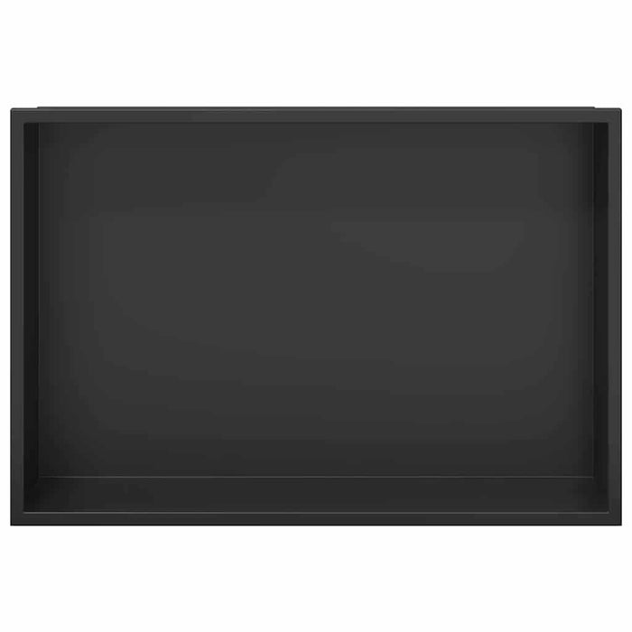 Nisă de Duș Negru 45 x 30 x 9,5 cm Oţel inoxidabil - WALTI WALTI