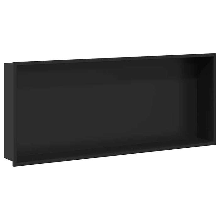Nisă de Duș Negru 75 x 30 x 9.5 cm Oţel inoxidabil - WALTI WALTI