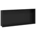 Nisă de Duș Negru 75 x 30 x 9.5 cm Oţel inoxidabil - WALTI WALTI
