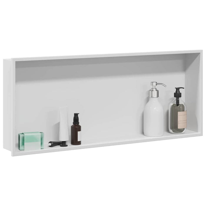 Nisă de Duș Alb 75 x 30 x 9,5 cm Oţel inoxidabil - WALTI WALTI