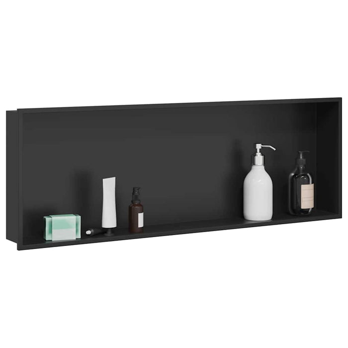 Nisă de Duș Negru 90 x 30 x 9.5 cm Oţel inoxidabil - WALTI WALTI