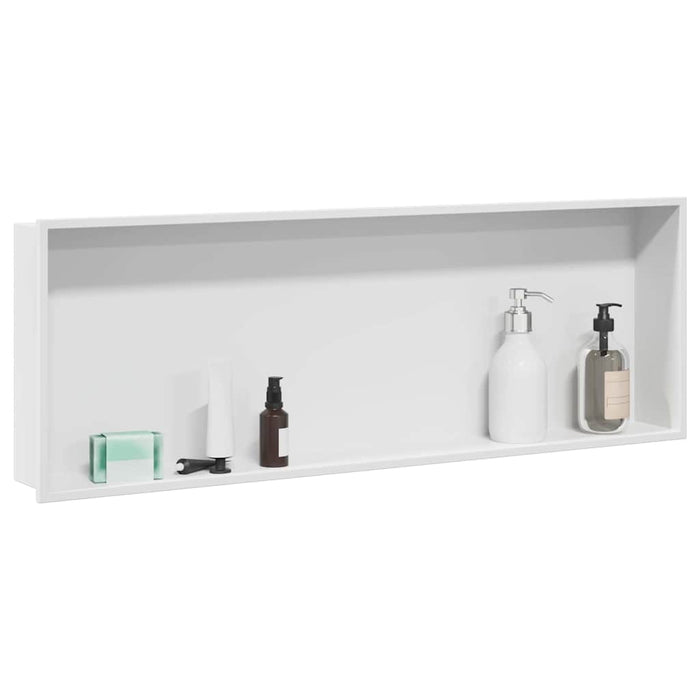 Nisă de Duș Alb 90 x 30 x 9,5 cm Oţel inoxidabil - WALTI WALTI