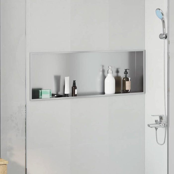 Nisă de Duș Argintiu 90 x 30 x 9.5 cm Oţel inoxidabil - WALTI WALTI