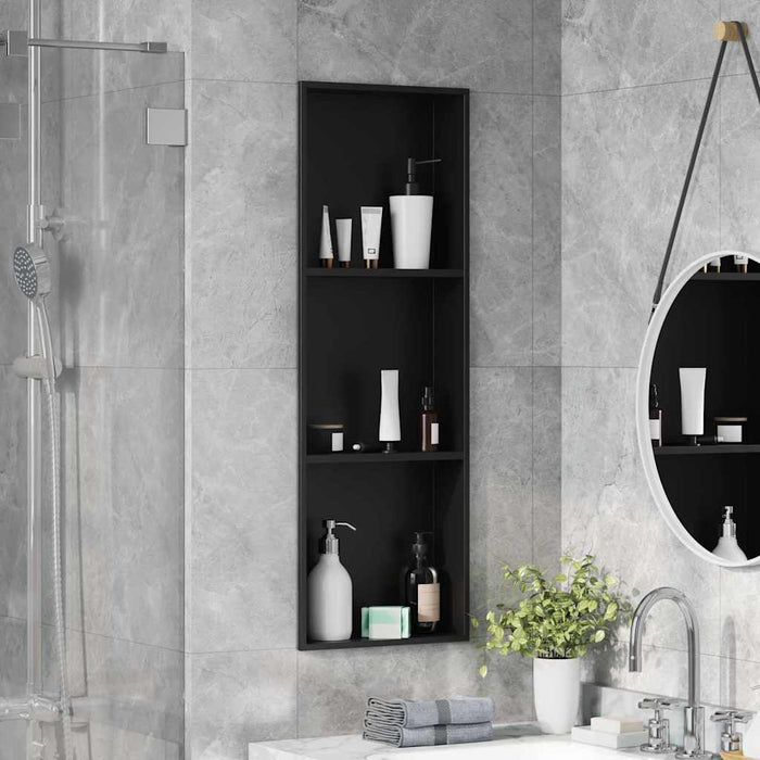 Nisă de Duș Negru 92 x 32 x 10 cm Oţel inoxidabil - WALTI WALTI