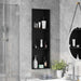 Nisă de Duș Negru 92 x 32 x 10 cm Oţel inoxidabil - WALTI WALTI