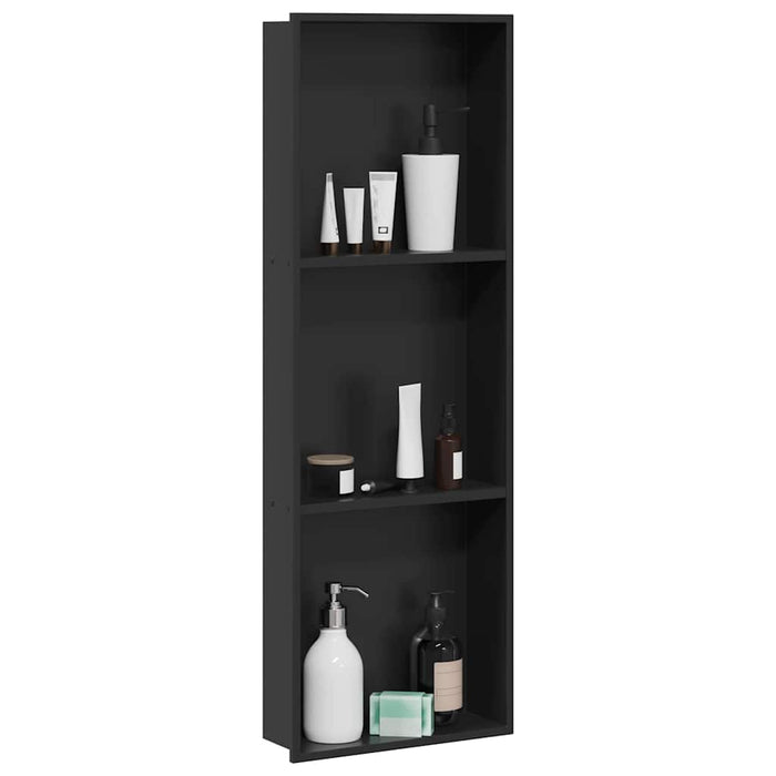Nisă de Duș Negru 92 x 32 x 10 cm Oţel inoxidabil - WALTI WALTI