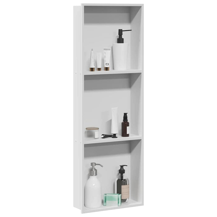 Nisă de Duș Alb 90 x 30 x 9,5 cm Oţel inoxidabil - WALTI WALTI