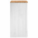 Dulap de perete pentru baie cu raft cu ușă Alb 60 x 40 x 80 cm - WALTI WALTI