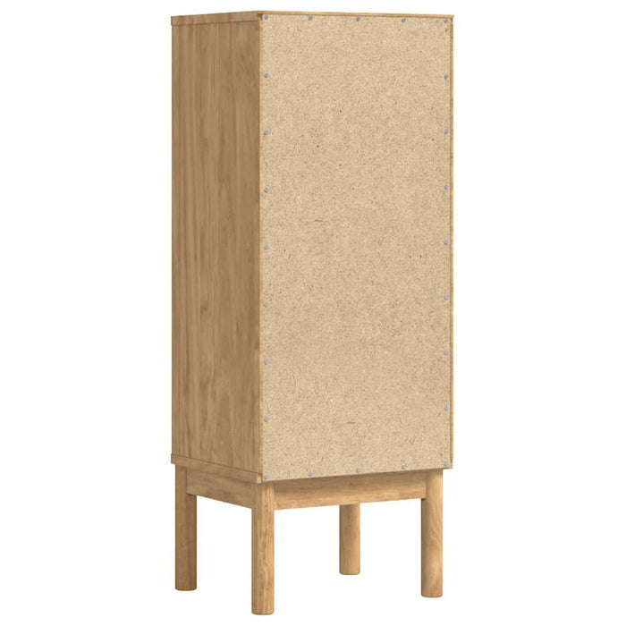 Dulap de Baie Maroniu cerat 35 x 30 x 85 cm Lemn de pin masiv - WALTI WALTI