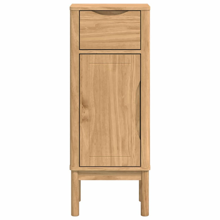 Dulap de Baie Maroniu cerat 35 x 30 x 85 cm Lemn de pin masiv - WALTI WALTI