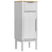 Dulap de Baie cu sertar Alb 35 x 30 x 85 cm Lemn de pin masiv - WALTI WALTI