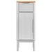 Dulap de Baie cu sertar Alb 35 x 30 x 85 cm Lemn de pin masiv - WALTI WALTI