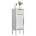 Dulap de Baie cu sertar Alb 35 x 30 x 85 cm Lemn de pin masiv - WALTI WALTI