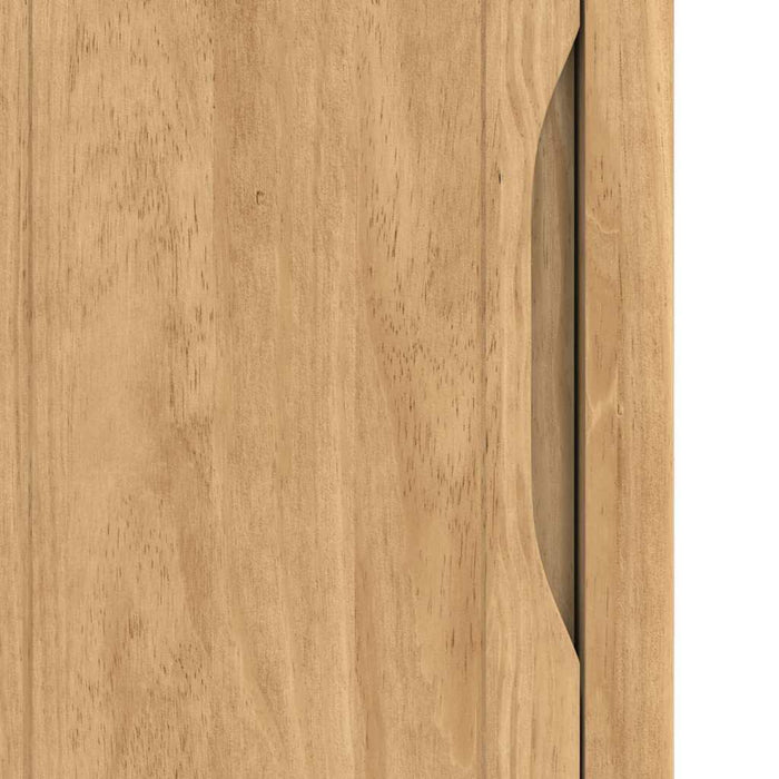Dulap de baie înalt cu ușă FLORO Maroniu cerat 35 x 30 x 160 cm - WALTI WALTI