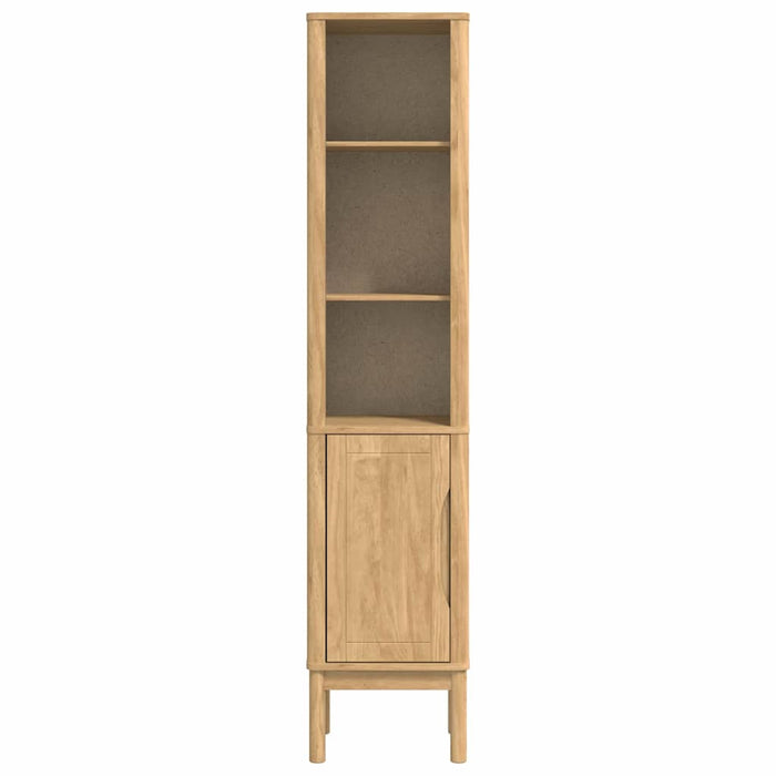 Dulap de baie înalt cu ușă FLORO Maroniu cerat 35 x 30 x 160 cm - WALTI WALTI