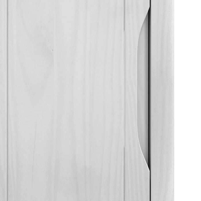 Dulap de baie înalt cu raft cu ușă FLORO Alb 35 x 30 x 160 cm - WALTI WALTI