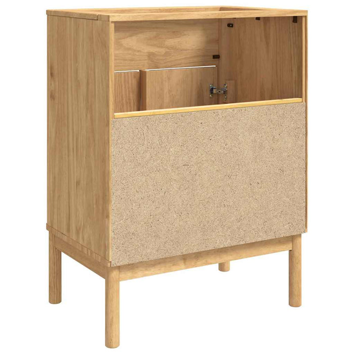 Dulap pentru Chiuveta de Baie FLORO Maro ceruit 60 x 40 x 80 cm WALTI