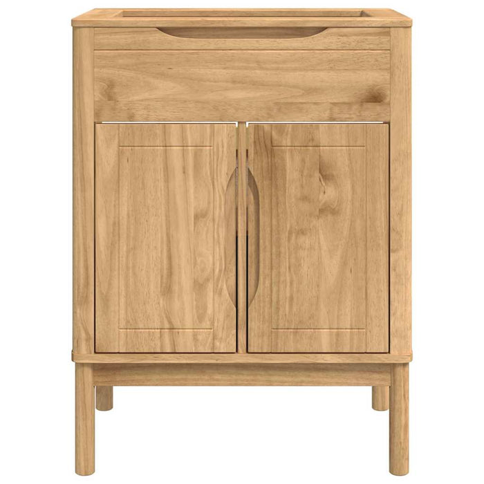 Dulap pentru Chiuveta de Baie FLORO Maro ceruit 60 x 40 x 80 cm WALTI