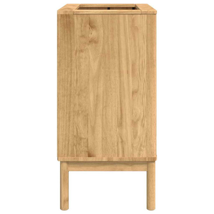 Dulap pentru Chiuveta de Baie FLORO Maro ceruit 60 x 40 x 80 cm WALTI