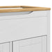 Dulap pentru Chiuveta de Baie cu raft FLORO Alb 60 x 40 x 80 cm - WALTI WALTI