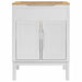 Dulap pentru Chiuveta de Baie cu raft FLORO Alb 60 x 40 x 80 cm - WALTI WALTI