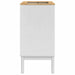 Dulap pentru Chiuveta de Baie cu raft FLORO Alb 60 x 40 x 80 cm - WALTI WALTI