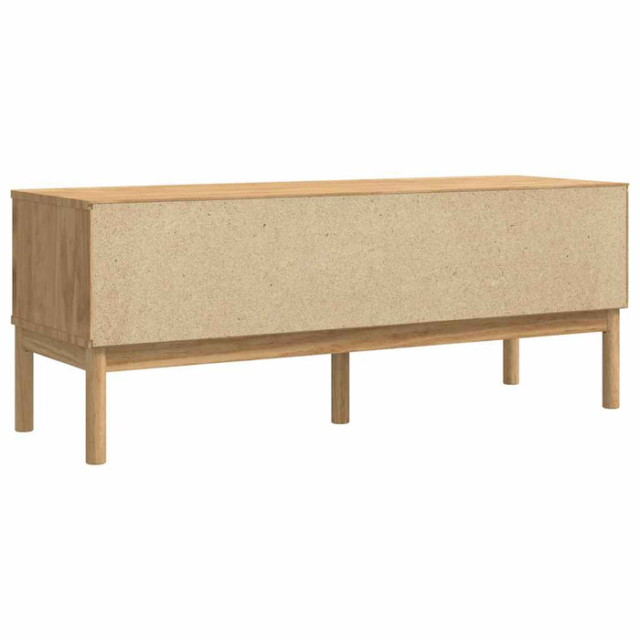 Bancă de hol Maroniu cerat 115 x 40 x 45 cm Lemn de pin masiv - WALTI WALTI