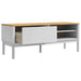 Bancă de hol cu sertar Alb 115 x 40 x 45 cm Lemn de pin masiv - WALTI WALTI