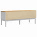 Bancă de hol cu sertar Alb 115 x 40 x 45 cm Lemn de pin masiv - WALTI WALTI