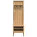 Dulap pentru hol cu raft FLORO Maroniu cerat 50 x 40 x 158 cm - WALTI WALTI