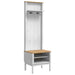 Dulap pentru hol FLORO Alb 50 x 40 x 158 cm Lemn de pin masiv - WALTI WALTI