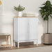 Bufet FLORO Alb 70 x 30 x 70,5 cm Lemn de pin masiv - WALTI WALTI